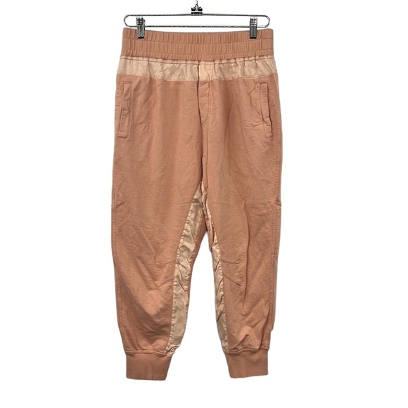 Young Fabulous & Broke Jogger Pants Womens Large Peach Pull-on Casual Sweatpants - Picture 1 of 9